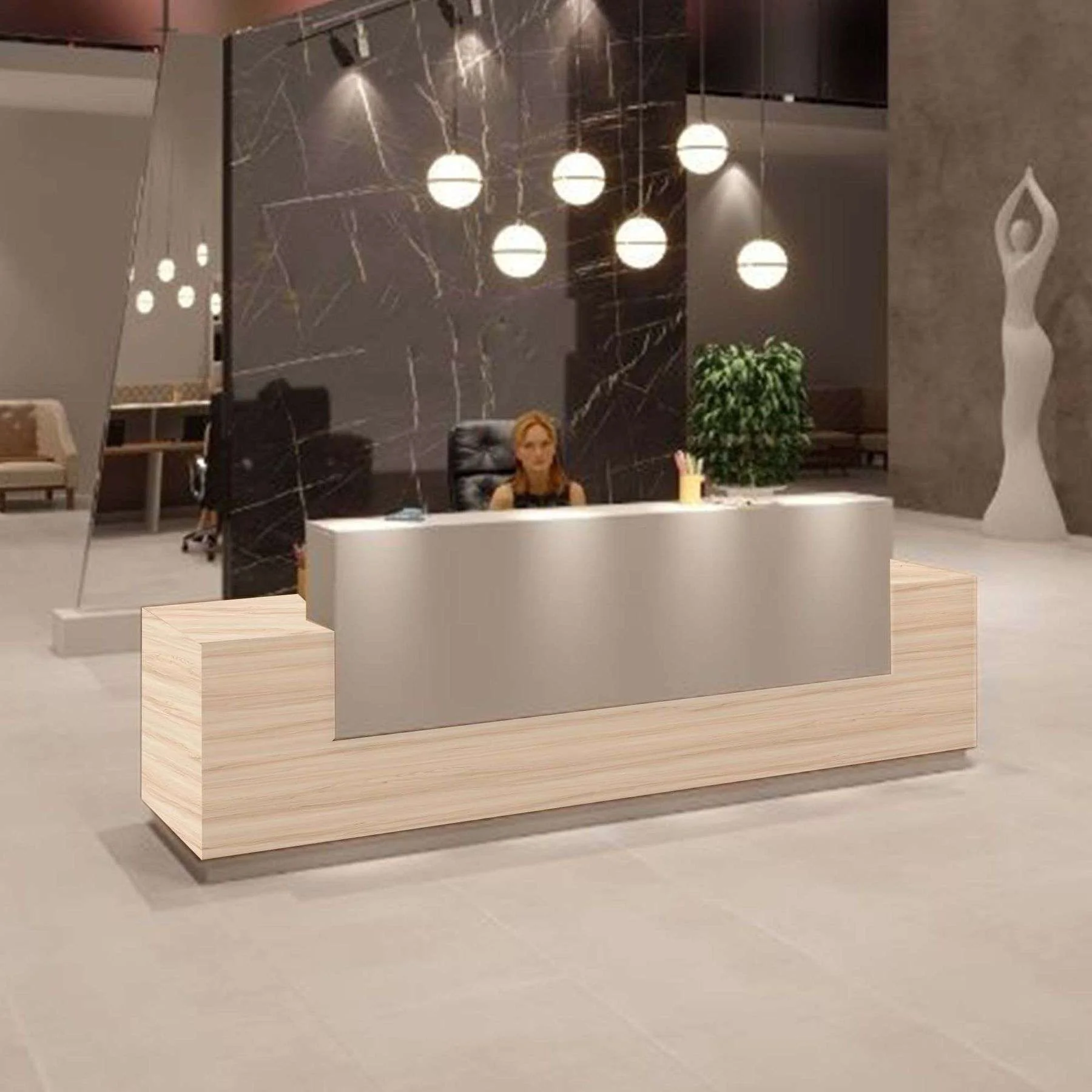 WOODY reception counter - Image 3