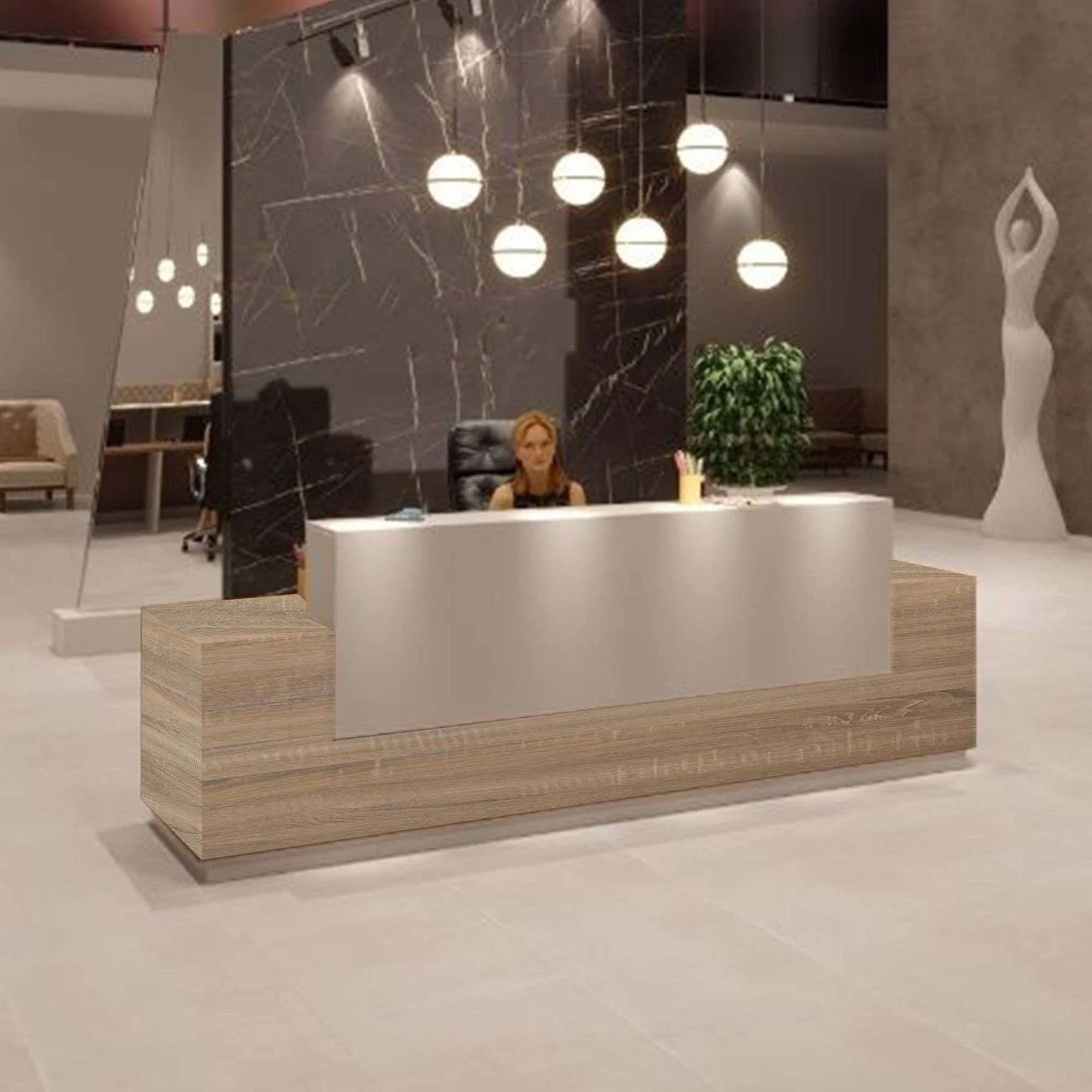 WOODY reception counter - Image 2