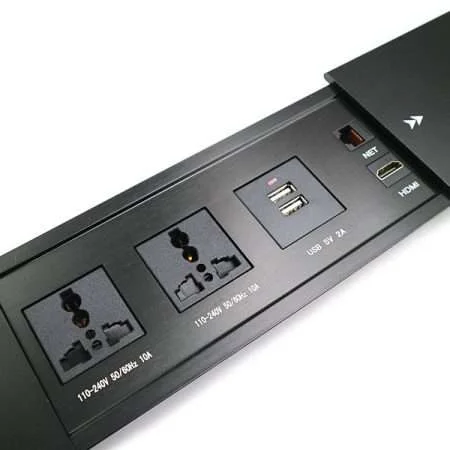 Slide Desk Socket Box