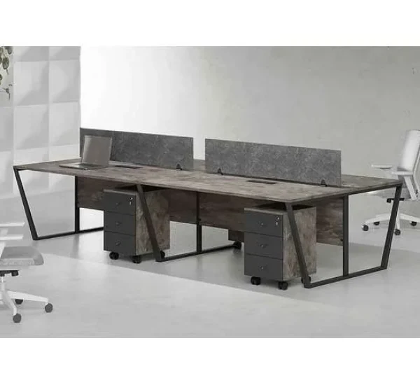 Septem V2 4Seats Workstation  without storages