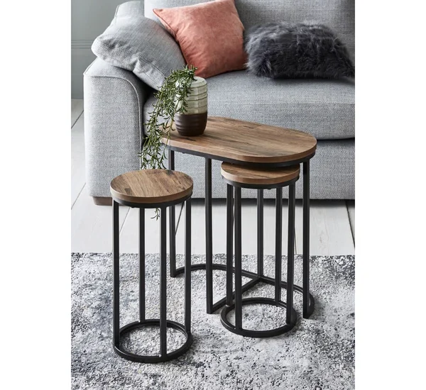 CTH05 Elegant Coffee Table Set – 3 Pieces
