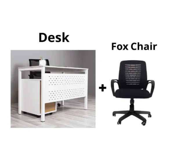 Ferrum Desk With Chair